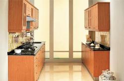 Two-way kitchen shape Interior Design Photos