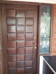 Main Door design in wood, Very popular in 2013 Lohe ke paip ka main gate7×6