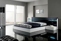 Modern Interior Designing, furnishing and decoration of Black bedroom Interior Design Photos