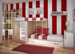 Wall Design and Furniture for Kids Room Interior Design Photos