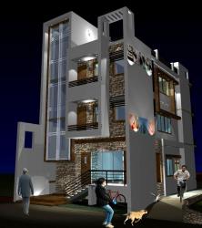 Proposed Residence cum Clinic of Dr. Indrani Singh Commercal cum regd