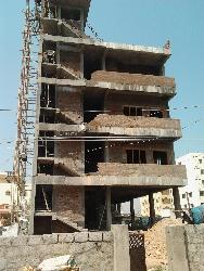 3 BHK per floor and 3rd flr + duplex model with lift surrounded by staircase Pooja  model