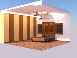 3d design for a bed room Interior Design Photos