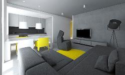Great color combination makes the room alive Making a