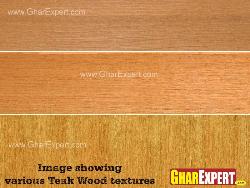 Various teak wood textures Interior Design Photos