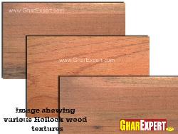 Various hollock wood textures Various design