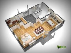 3D Floor Plan Rendering Interior Design Photos