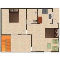 ONE BHK 2 bhk banglo