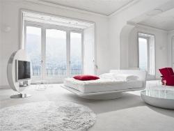 Luxury white Bedroom designing Interior Design Photos