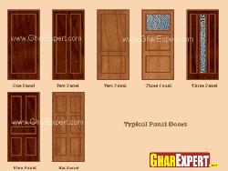 panel door designs Interior Design Photos