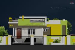 3D design of house exterior Interior Design Photos