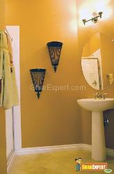 nice bathroom in yellow Interior Design Photos