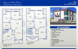 7 MArla House design Al Harmain 15 marla commercial map