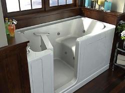 Bathroom design with antique bath tub square design 60 sq