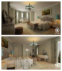 Stylish Curtain designing for Bedroom decor Interior Design Photos