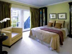bedroom color scheme green Interior Design Photos