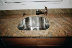 small kitchen sink Interior Design Photos