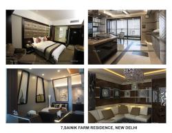 7,SAINIK FARM RESIDENCE, NEW DELHI Interior Design Photos