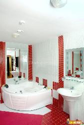 Jacuzzi in a Beautiful Bath Room Interior Design Photos