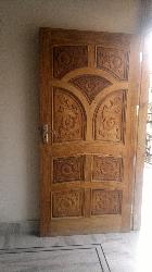single Wooden Door Design 250 gaj single story