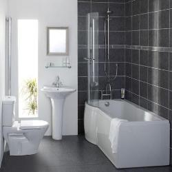 Modern Corner Bath Accessories Interior Design Photos