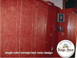 wooden concept in Bedroom Interiour  almirah desigin