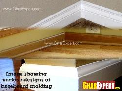 baseboard molding Interior Design Photos