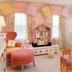 Smooth Look for Kidsroom Interior Design Photos