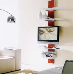 Designer Shelves with LCD Interior Design Photos