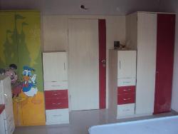 Wardrobe and cupboard design for kids room Lobby cupboard 
