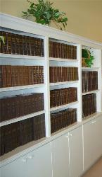 Wooden Book Cases Interior Design Photos