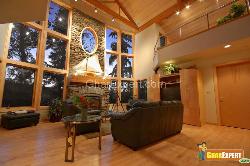 Wooden Flooring & glass Windows Interior Design Photos