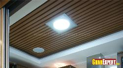 Wooden Panel Ceiling design  inpvc panels