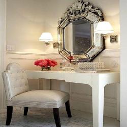 White dressing table Interior Design Photos
