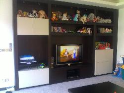 LCD TV cabinet with storage space Interior Design Photos