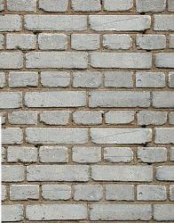 White Bricks Parapet  in bricks