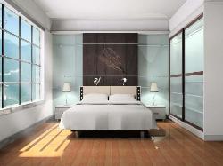 Large Size Window in Bedroom Interior Design Photos