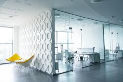 Glass Office Partitions Interior Design Photos