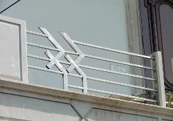 Ultra cool steel railing design Consruction of bridge with steel
