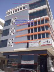 Curtain Wall, Tempered Glass and Aluminum Composite Panel on Commercial Building Aluminium partition