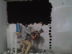 concrete wall cutting using core cutting machine-9841125344 Maruti cut