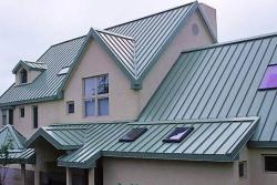 Aluminum Roofing Boundary wal of roof disaen