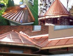Copper Roofing Interior Design Photos