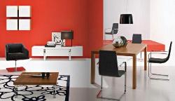 Modern Living in glourious color combination Bst clour combination for hall