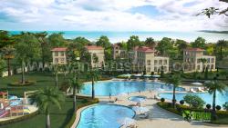 3D Exterior Hotel Resort Rendering Design Hotel swimming poolside