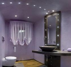 LED Bathroom Lighting Interior Design Photos