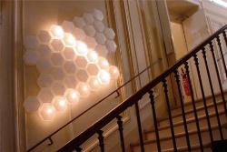 Decorative Stair Side Lighting Interior Design Photos