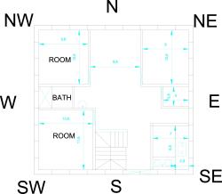 South Facing House plan with Vastu Interior Design Photos