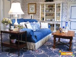 Blue Textured Room... Interior Design Photos