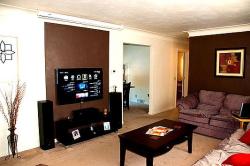 modern tv unit design in a living room Interior Design Photos